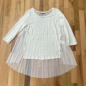 Sandro off white blouse (size 2/M)